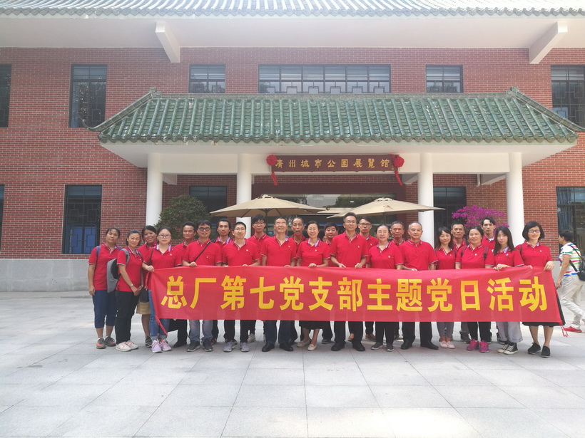 愛我中華 奮斗新時代——第七黨支部開展主題黨日活動